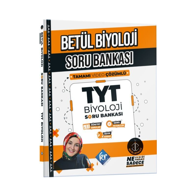 Betül Biyoloji TYT Biyoloji Soru Bankası KR Akademi Yayınları