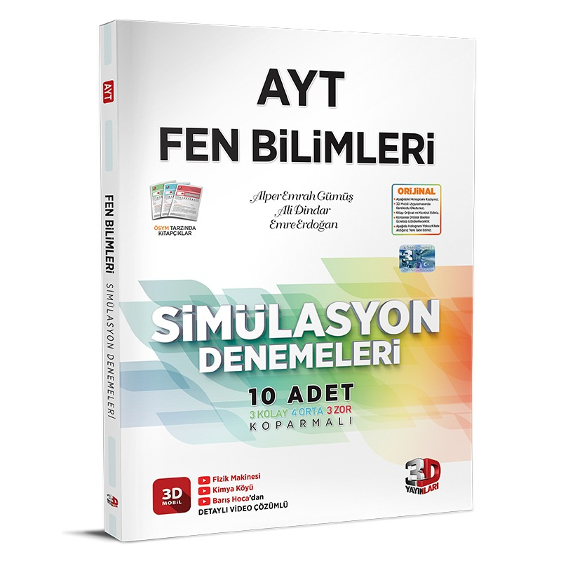 Ayt Fen Bilimleri Simülasyon Denemeleri