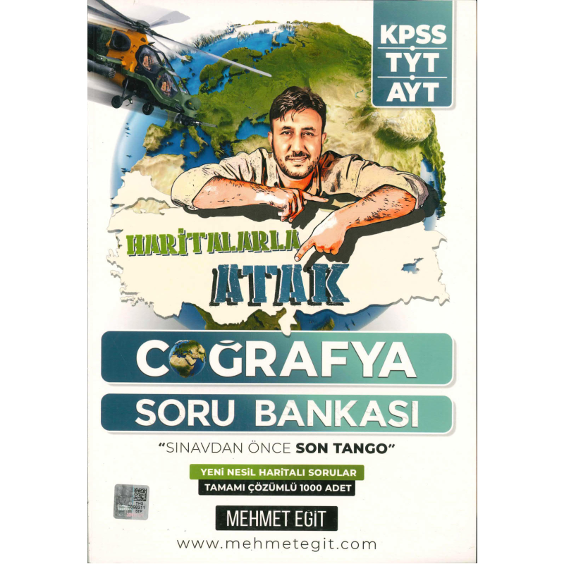 Haritalarla Atak Coğrafya Soru Bankası