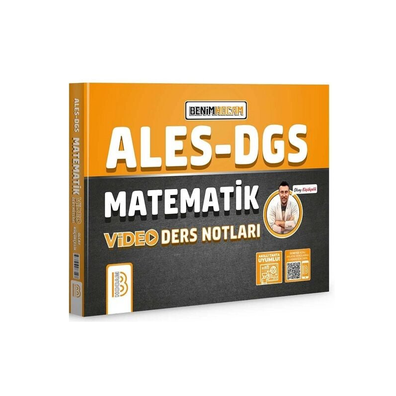 2025 ALES DGS Matematik Video Ders Notları Benim Hocam Yayınları