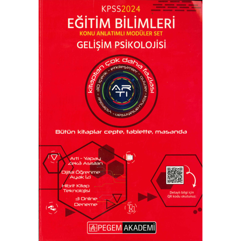 EĞİTİM BİLİMLERİ GELİŞİM PSİKOLOJİSİ KONU ANLATIMLI MODÜLER SET