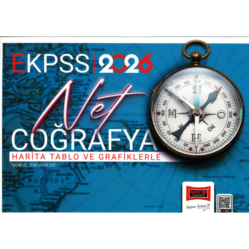 2026 EKPSS Harita Tablo ve Grafiklerle Net Coğrafya Yargı Yayınları (Renkli Almanız Önerili)