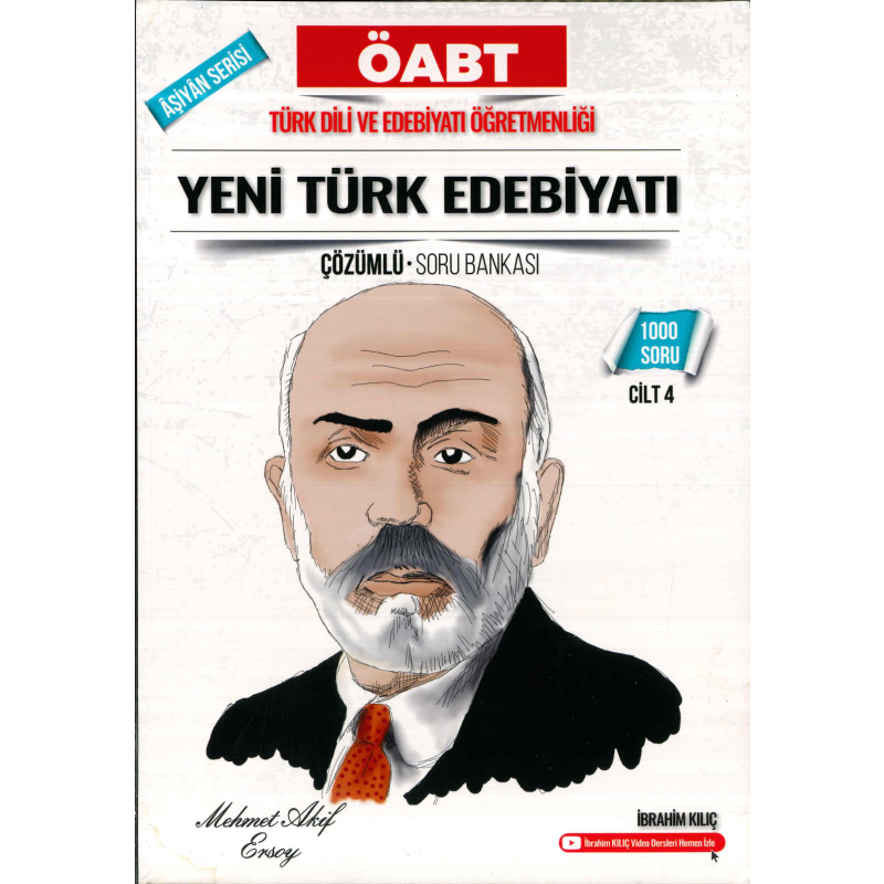 AŞİYAN SERİSİ YENİ TÜRK EDEBİYATI ÇÖZÜMLÜ SORU BANKASI 1000 SORU CİLT 4