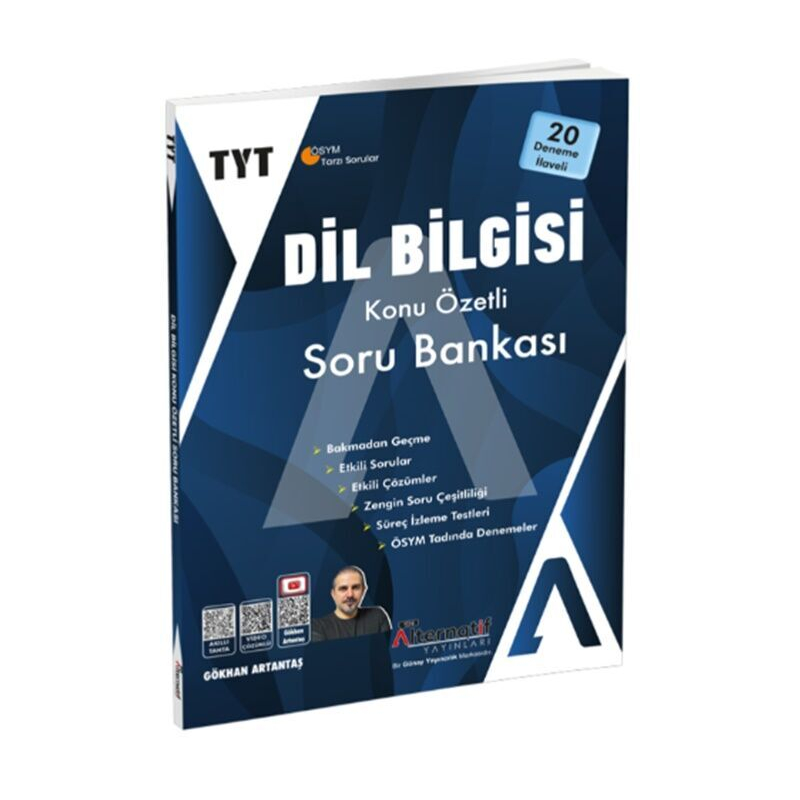 TYT Dil Bilgisi Konu Özetli Soru Bankası Alternatif Yayınları