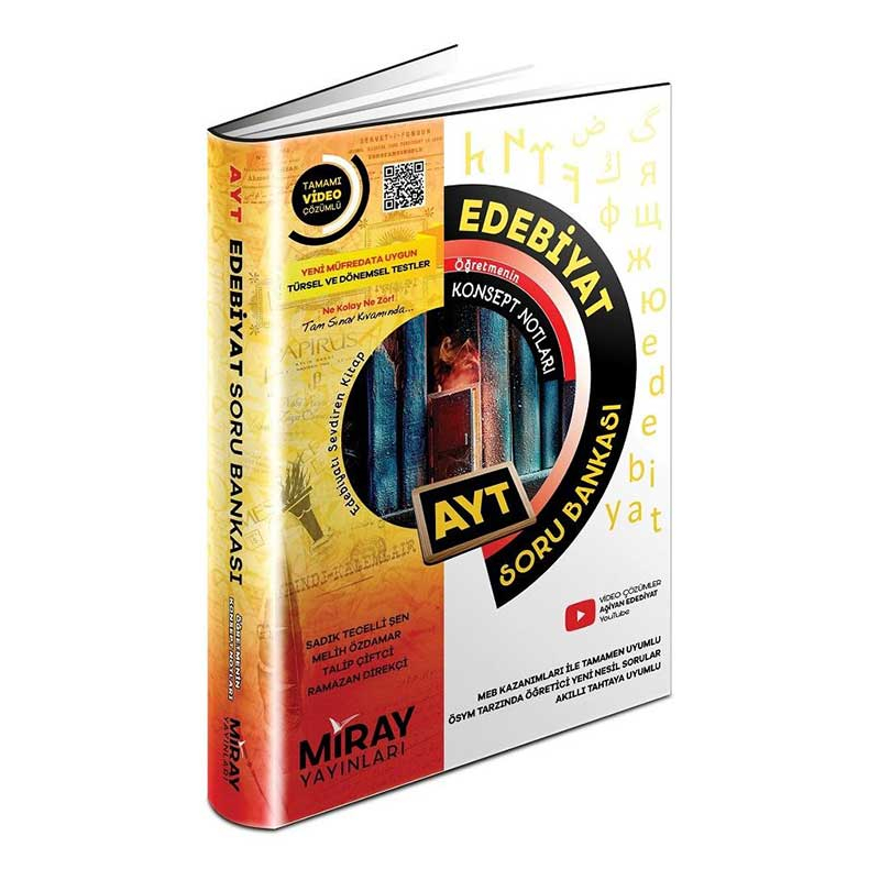 AYT Edebiyat Konu Özetli Soru Bankası Miray Yayınları