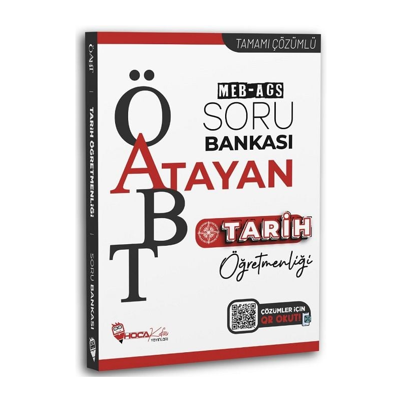 2025 ÖABT MEB AGS Tarih Öğretmenliği Atayan Soru Bankası Hoca Kafası