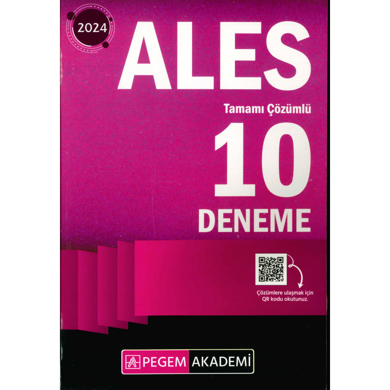 ALES TAMAMI ÇÖZÜMLÜ 10 DENEME