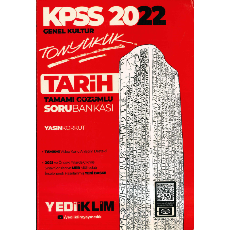 TONYUKUK TARİH TAMAMI ÇÖZÜMLÜ SORU BANKASI