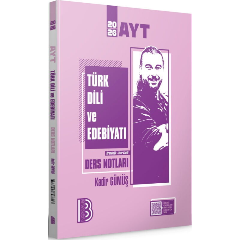 2026 AYT Türk Dili ve Edebiyatı Ders Notları Benim Hocam
