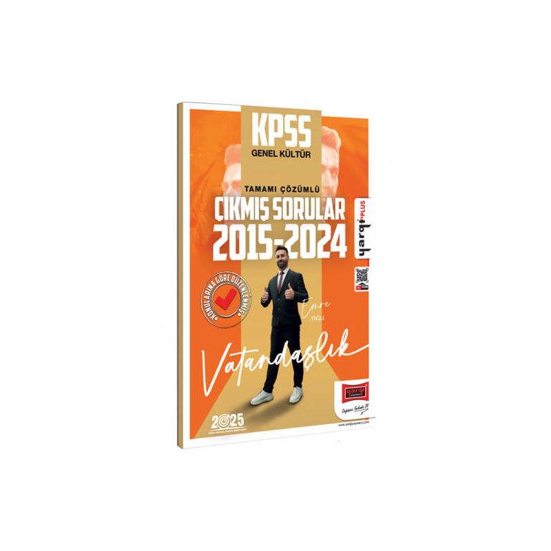 2025 KPSS Genel Kültür 2015 2024 Vatandaşlık Konularına Göre Düzenlenmiş Tamamı Çözümlü Çıkmış Sorular Yargı Yayınları