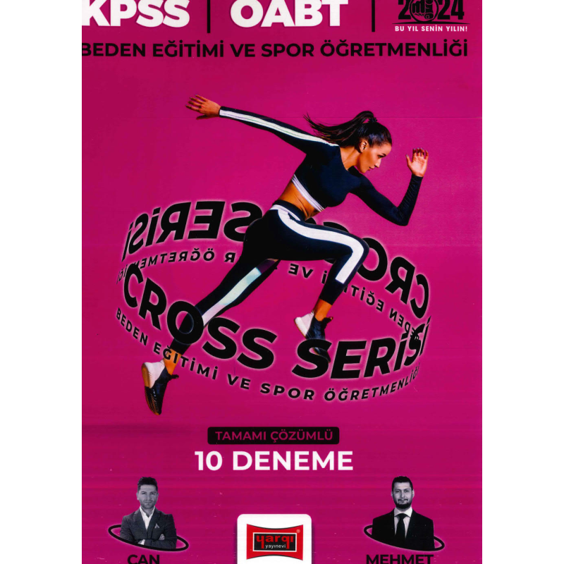 BEDEN EĞİTİMİ VE SPOR ÖĞRETMENLİĞİ TAMAMI ÇÖZÜMLÜ 10 DENEME