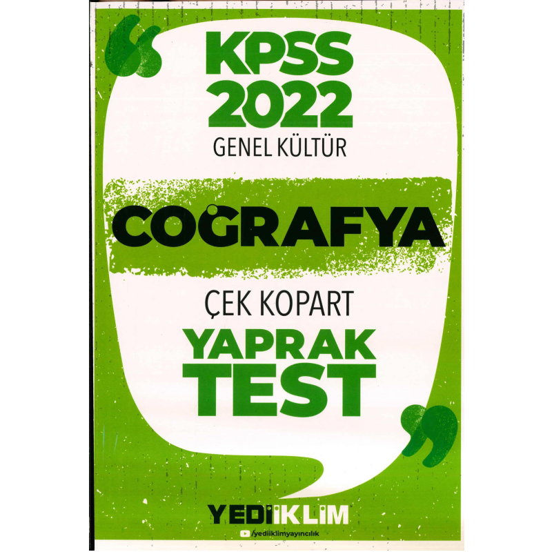 COĞRAFYA ÇEK KOPART