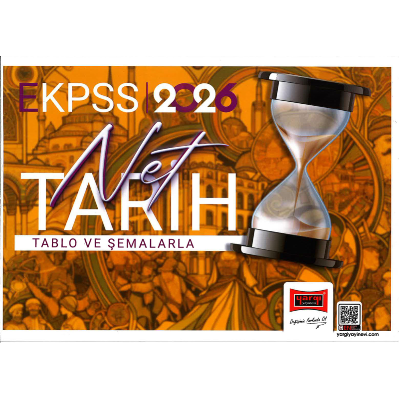 2026 EKPSS Tablo ve Şemalarla Net Tarih Yargı Yayınları (Renkli Almanız Önerilir)