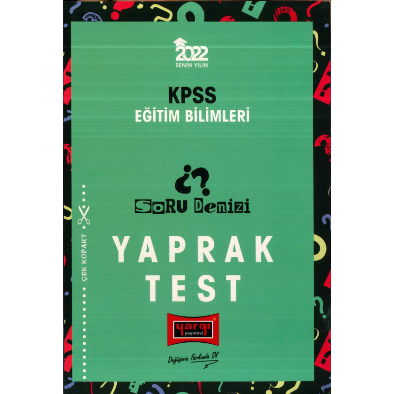 EĞİTİM BİLİMLERİ TÜM DERSLER YAPRAK TEST