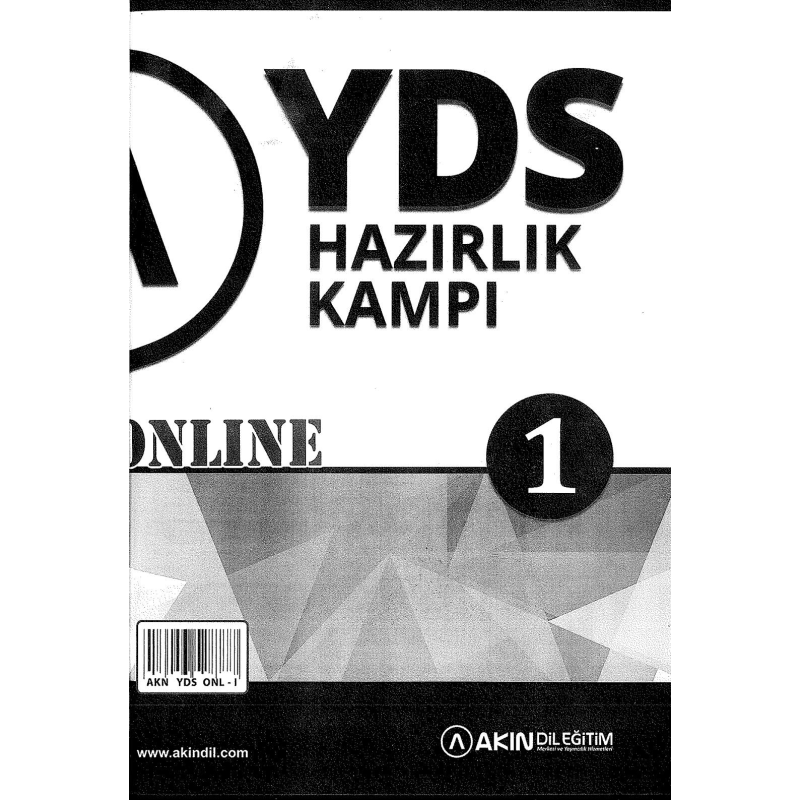YDS HAZIRLIK KAMPI 1