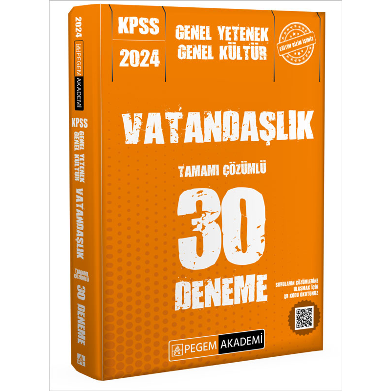 2024 KPSS Vatandaşlık 30 Deneme