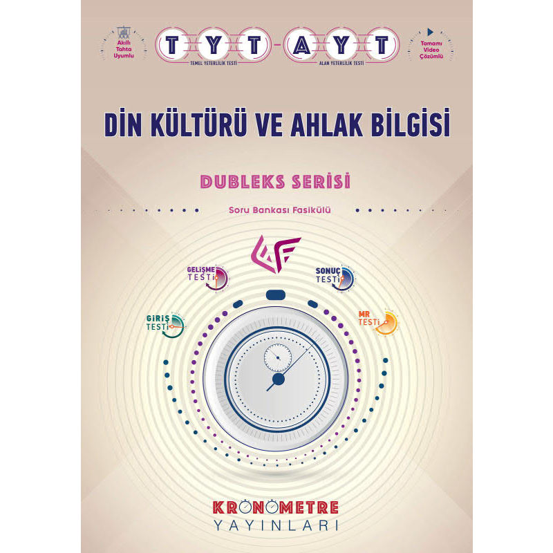 Tyt-Ayt Din Kültürü ve Ahlak Bilgisi Dubleks Serisi Soru Bankası Fasikülü