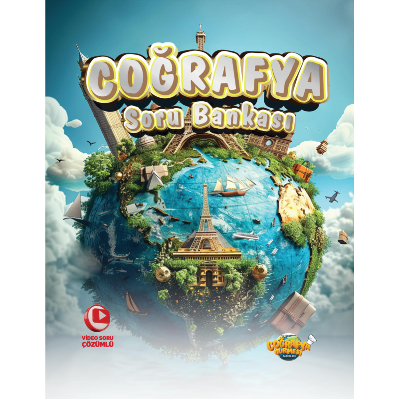 TYT Coğrafya Soru Bankası Coğrafya Gurmesi Yayınları