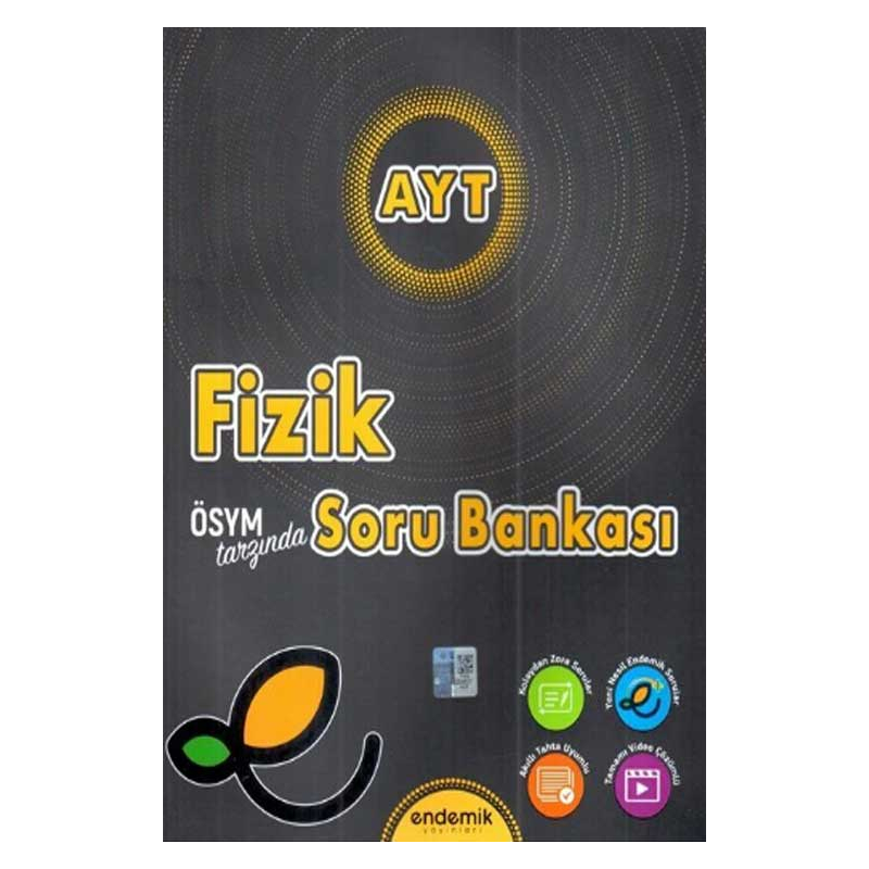 AYT Fizik Soru Bankası Endemik Yayınları