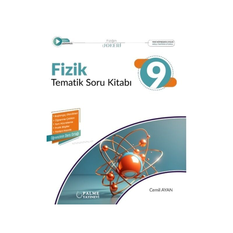 9. Sınıf Fizik Tematik Soru Kitabı Palme Yayınları