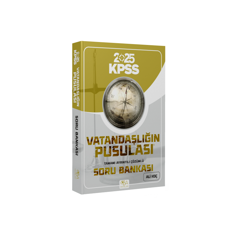 2025 KPSS Vatandaşlığın Pusulası Soru Bankası Çözümlü CBA Akademi
