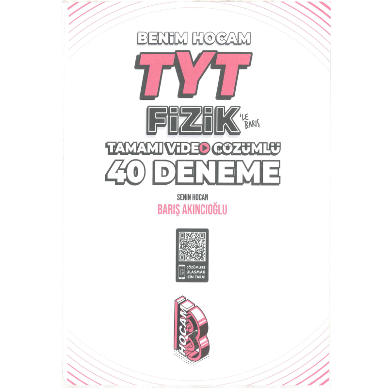 TYT Fizik Tamamı Video Çözümlü 40 Deneme Sınavı