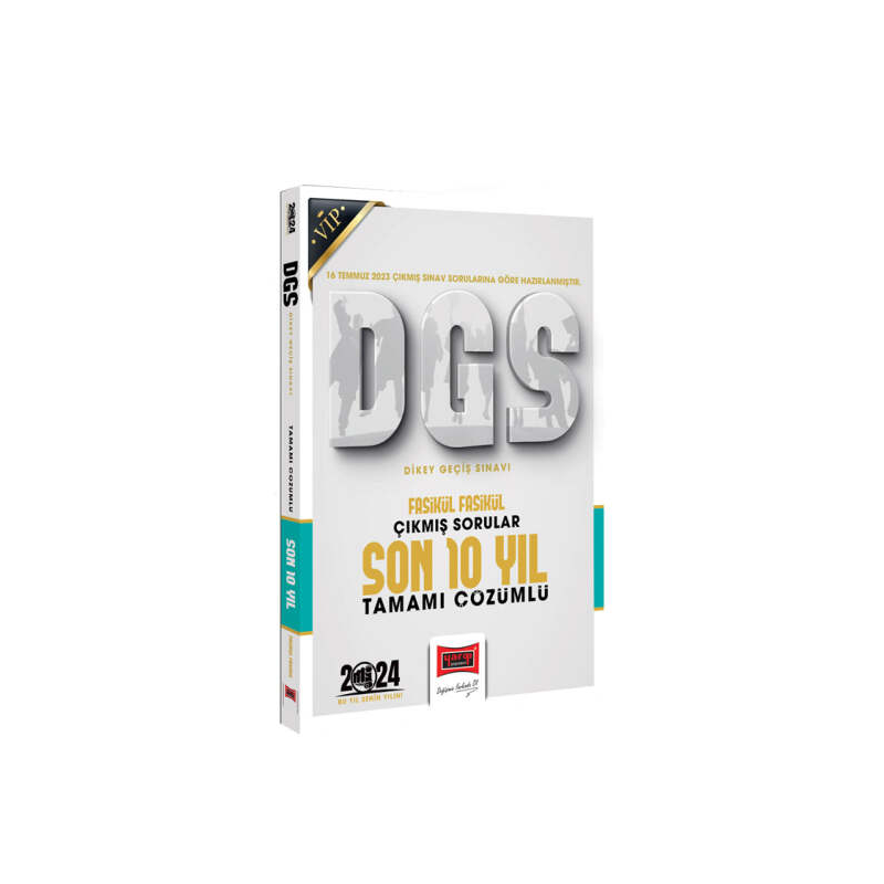 2024 DGS Çıkmış Sorular Fasikül Fasikül Tamamı Çözümlü Son 10 Yıl