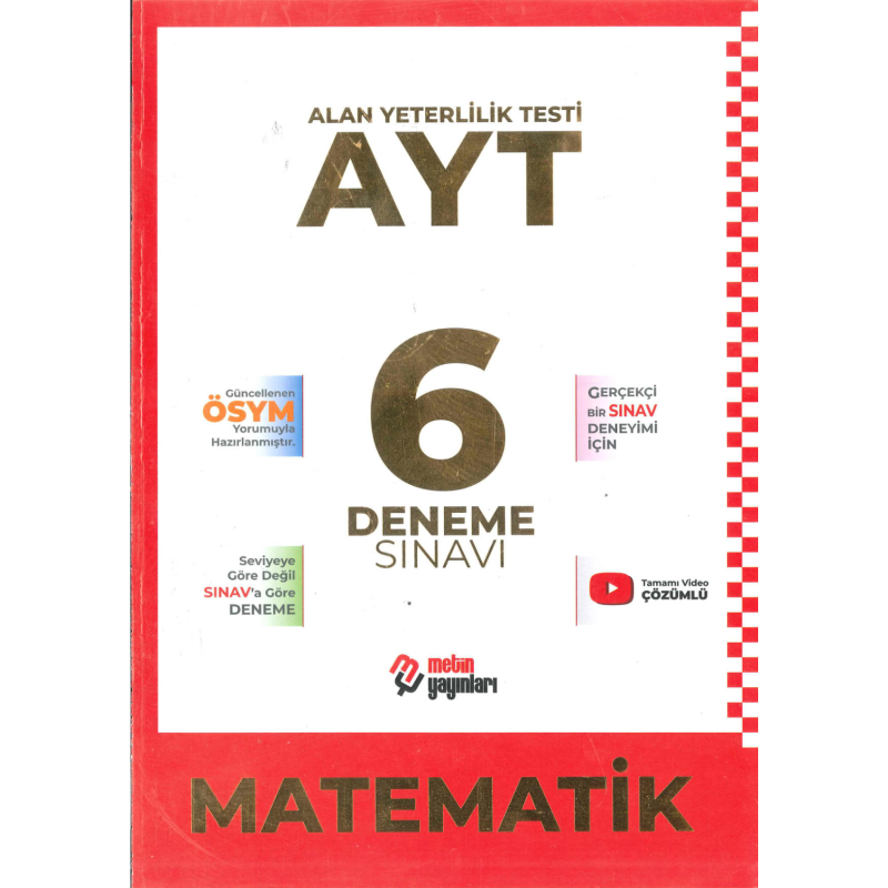 AYT Matematik 6 Deneme Sınavı