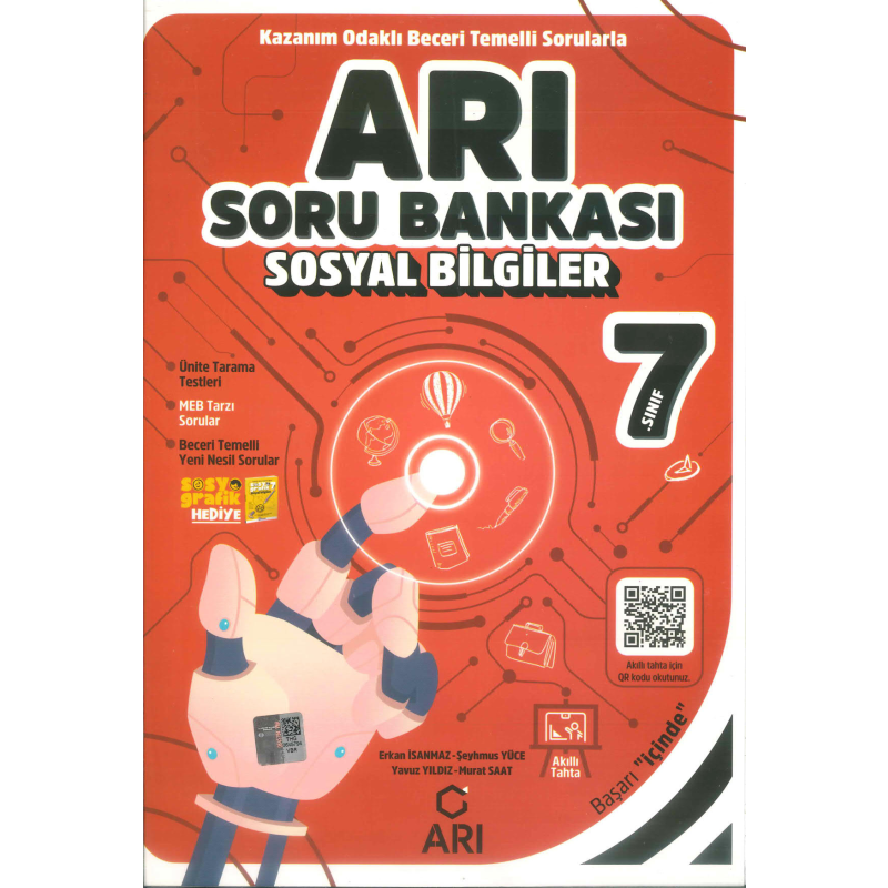 7. Sınıf Sosyal Bilgiler Arı Soru Bankası Arı Yayıncılık