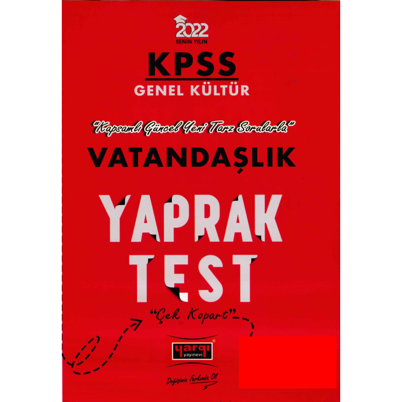 VATANDAŞLIK YAPRAK TEST