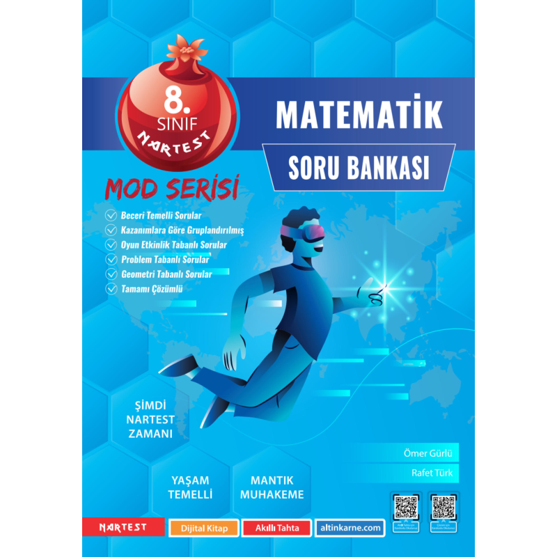 8. Sınıf Mod Matematik Soru Bankası Nartest Yayınları