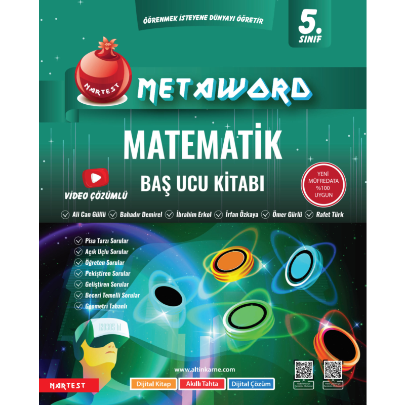 5. Sınıf Matematik Metaword Baş Ucu Kitabı Nartest