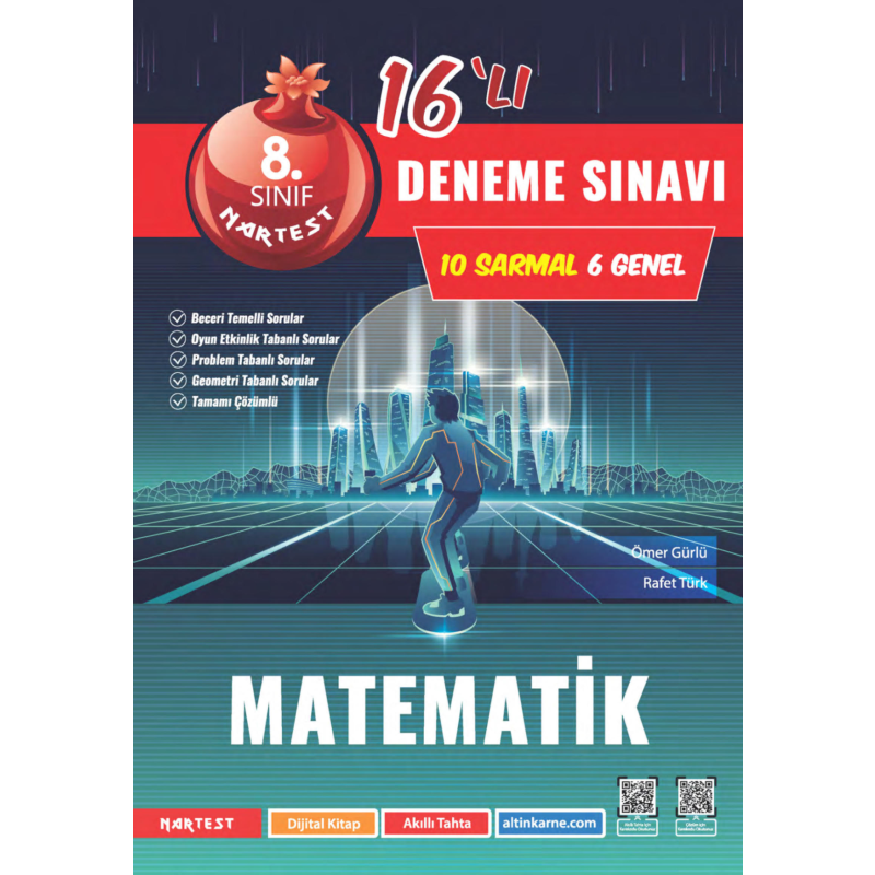 8. Sınıf Matematik Mod 16 Deneme Nartest Yayınları