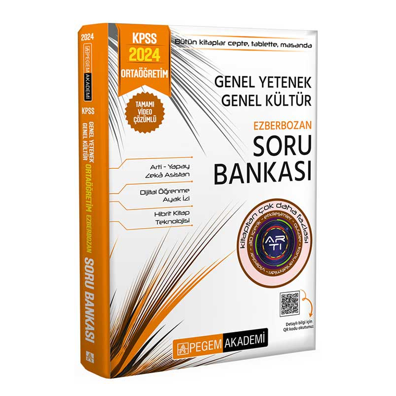 2024 KPSS Genel Yetenek Genel Kültür Ortaöğretim Ezberbozan Soru Bankası