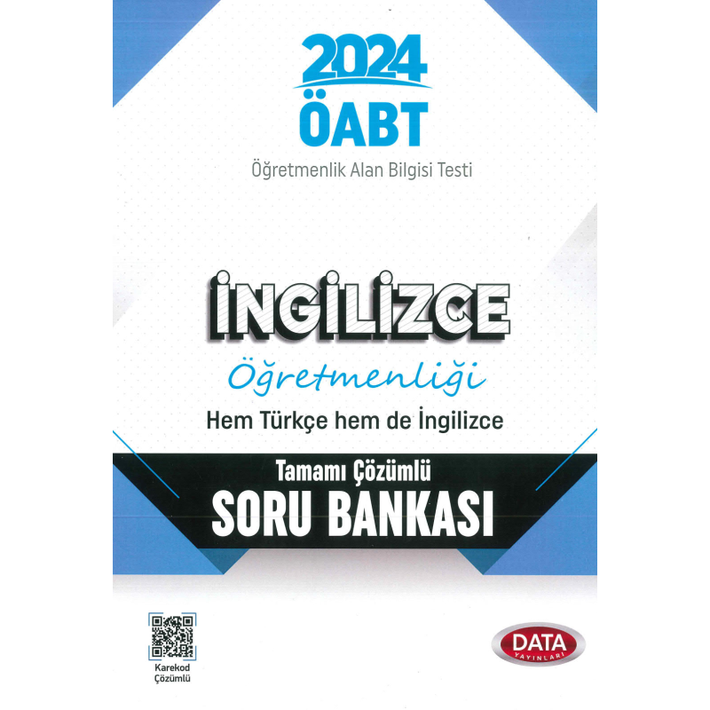 ÖABT İNGİLİZCE ÖĞRETMENLİĞİ TAMAMI ÇÖZÜMLÜ SORU BANKASI