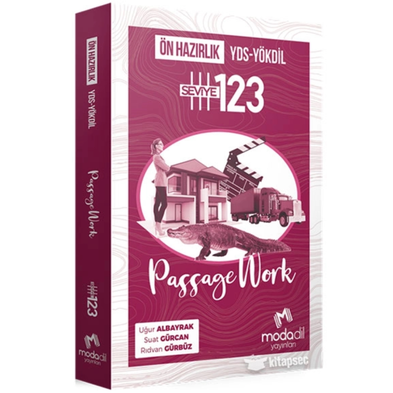 YDS YÖKDİL Passage Work Ön Hazırlık Seviye 1 2 3 Modadil Yayınları
