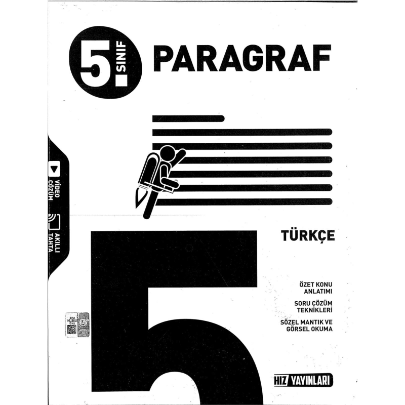 5. Sınıf Türkçe Paragraf Soru Bankası Hız Yayınları