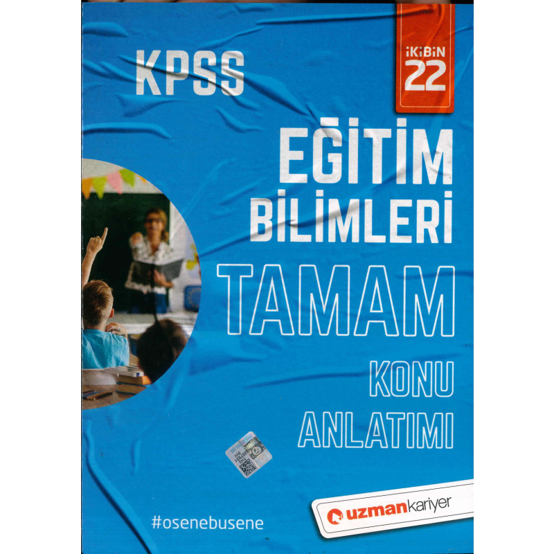 KPSS EĞİTİM BİLİMLERİ TAMAM KONU ANLATIMLI