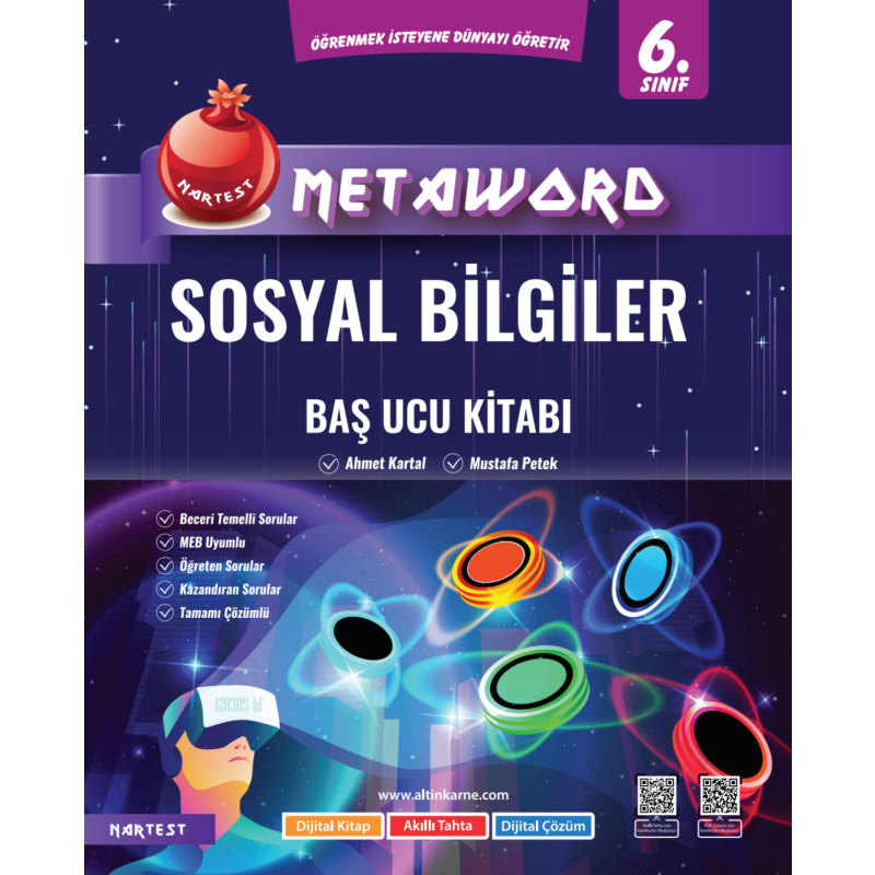 6. Sınıf Metaword Sosyal Bilgiler Nartest Yayınları