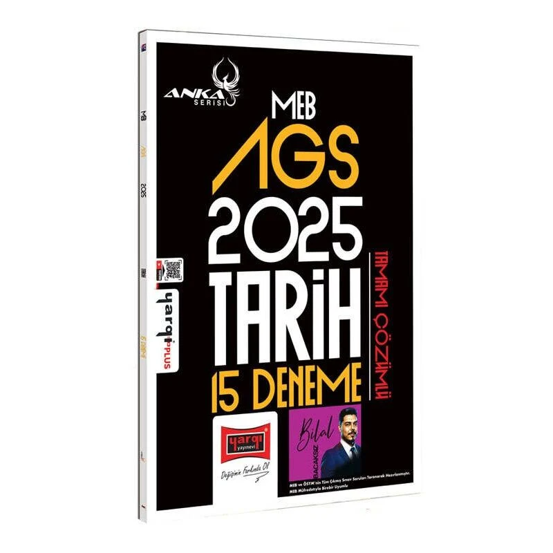 2025 MEB AGS Anka Serisi Tarih Tamamı Çözümlü 15 Deneme Yargı Yayınları