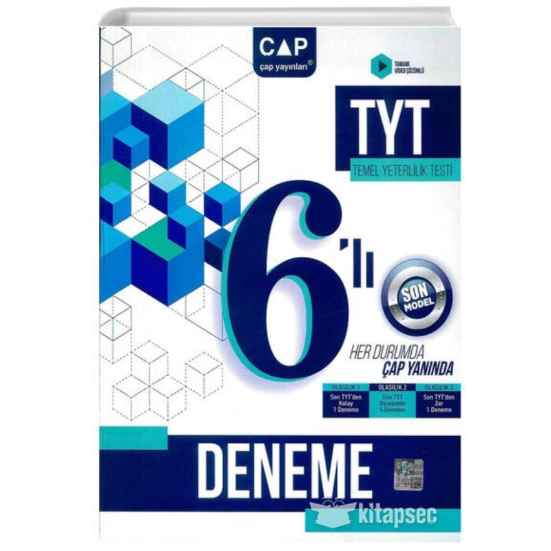 TYT 6 lı Deneme Video Çözümlü