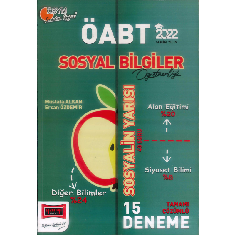SOSYALİN YARISI TAMAMI ÇÖZÜMLÜ 15 DENEME
