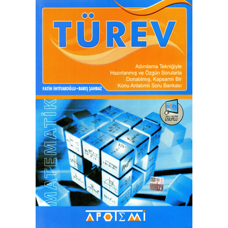 Türev Konu Anlatımlı Soru Bankası Apotemi Yayınları