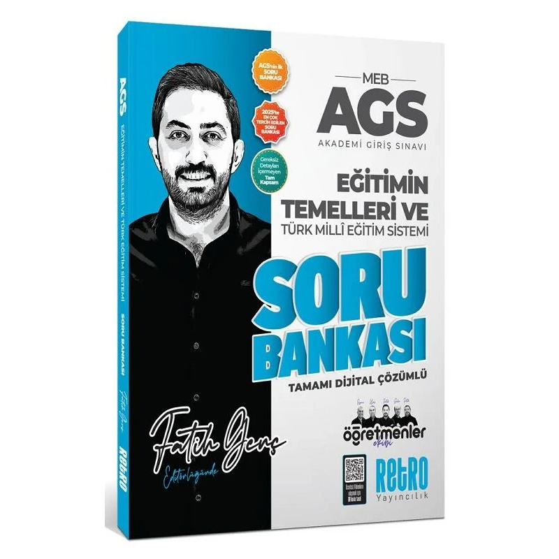 2026 MEB AGS Eğitimin Temelleri ve Türk Milli Eğitim Sistemi Soru Bankası Retro Kitap