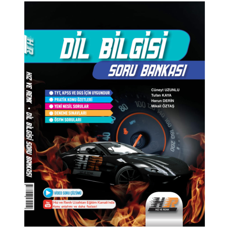 TYT AYT Dil Bilgisi Soru Bankası Hız ve Renk Yayınları
