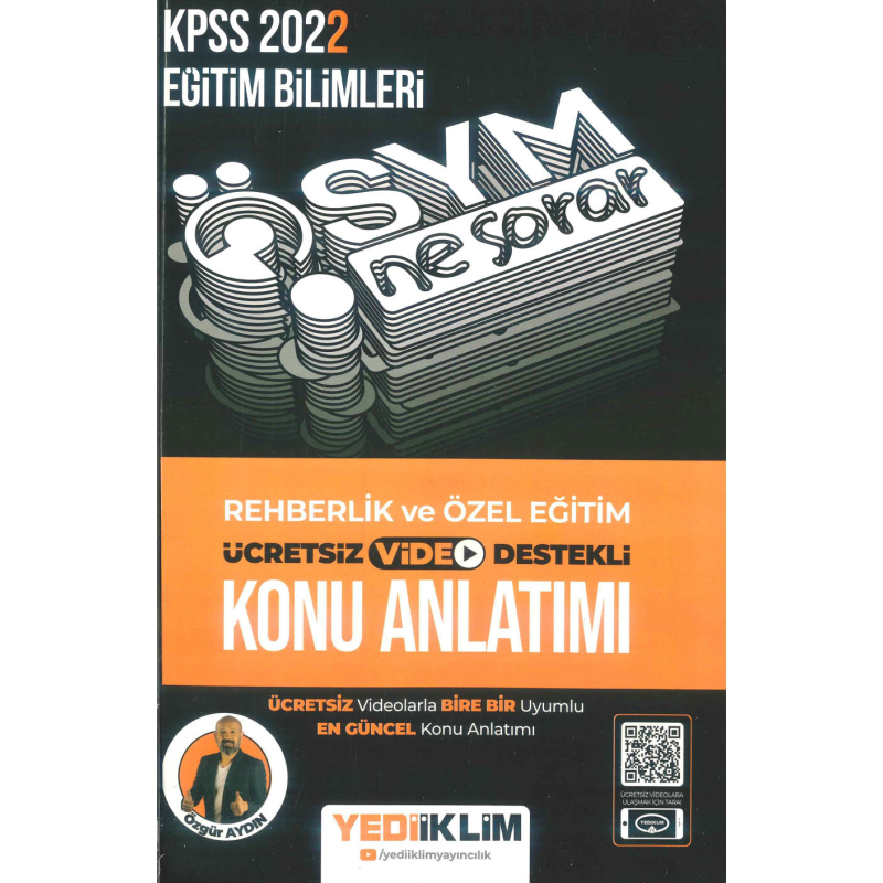 ÖSYM NE SORAR REHBERLİK VE ÖZEL EĞİTİM KONU ANLATIMI