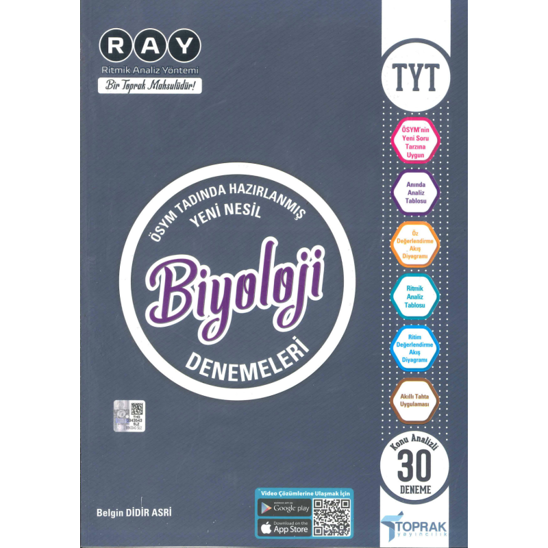 TYT Biyoloji 30 Deneme Kitabı