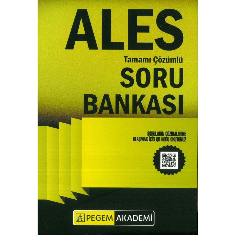 ALES TAMAMI ÇÖZÜMLÜ SORU BANKASI