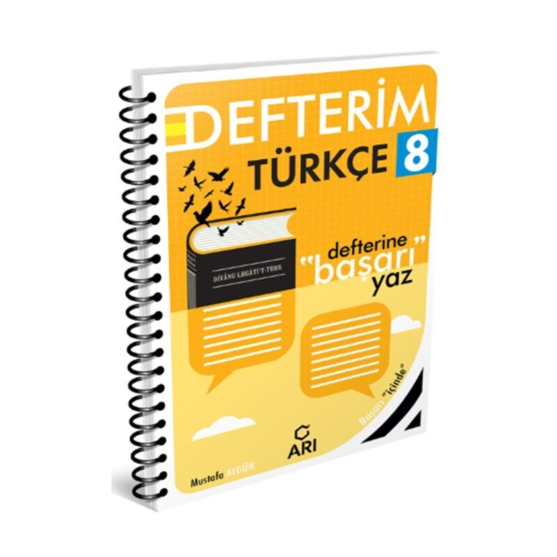 8. Sınıf Türkçemino Akıllı Türkçe Defteri Arı Yayıncılık