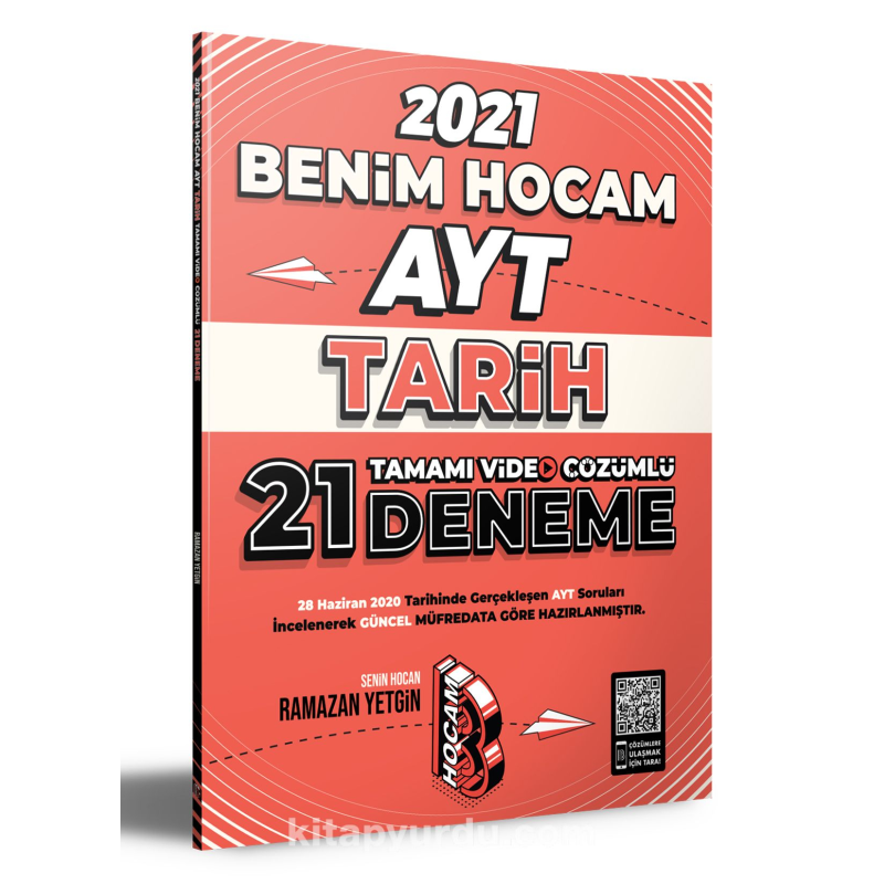 AYT Tarih Tamamı Video Çözümlü 21 Deneme